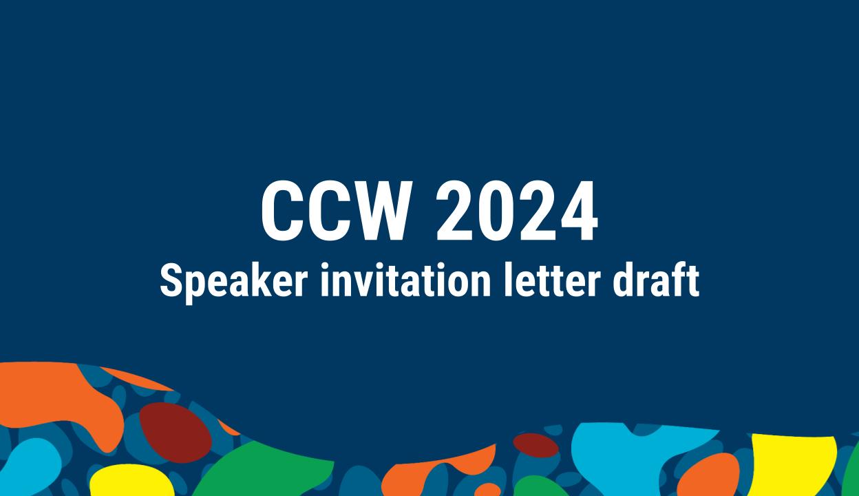 speaker invitation letter cover image